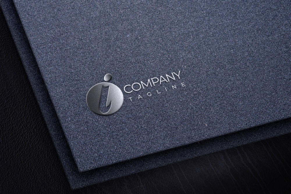 Realistic Embroidery Logo Mockup On Textile